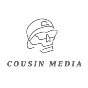 Logo with Cousin Media written below